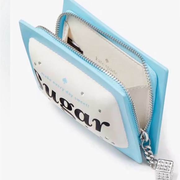 Kate Spade NWT 3D Sugar Packet Card Holder Coin Purse R$179 - Picture 9 of 11